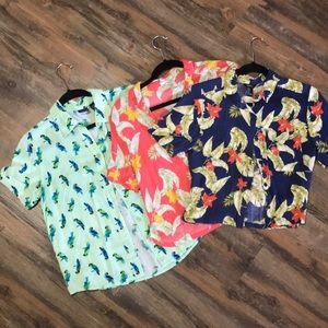 Bundle of ALOHA shirts